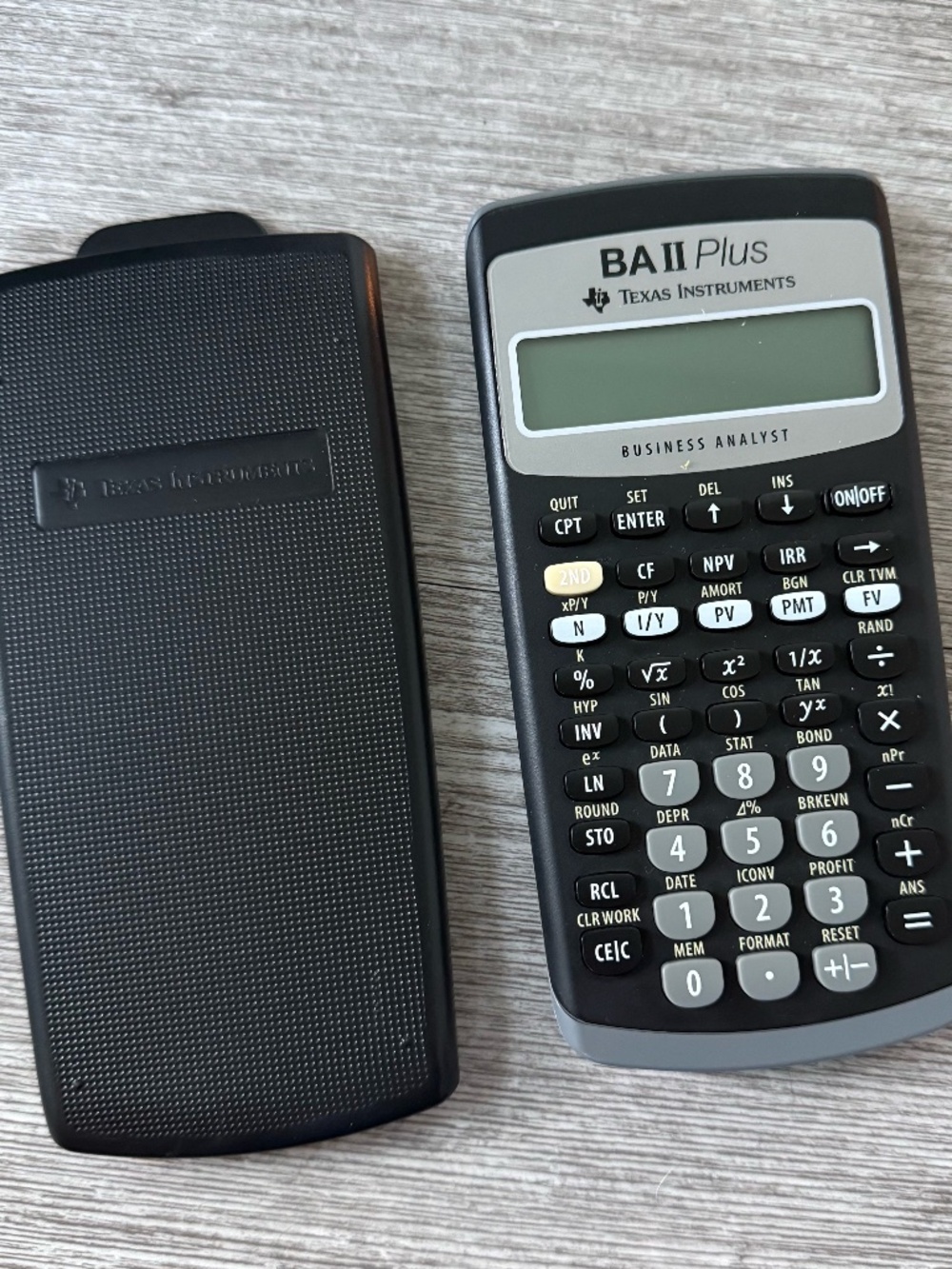 Texas Instruments BA II Plus Business Analyst Calculator